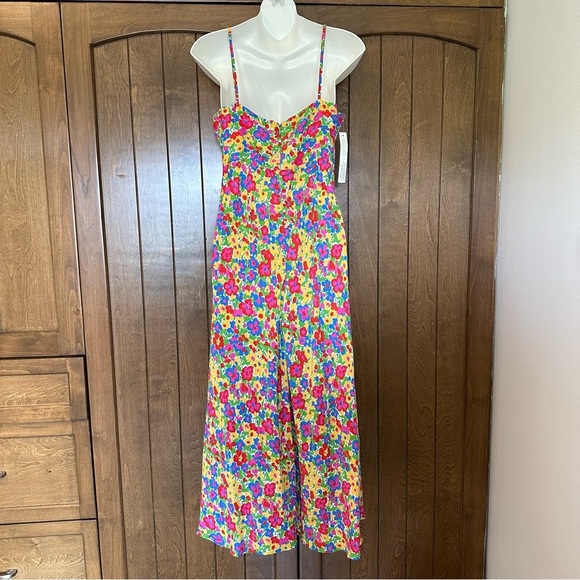 NWT Anthropologie Faithfull the Brand Shayna Midi Dress in La Fortuna Floral M - Picture 7 of 16